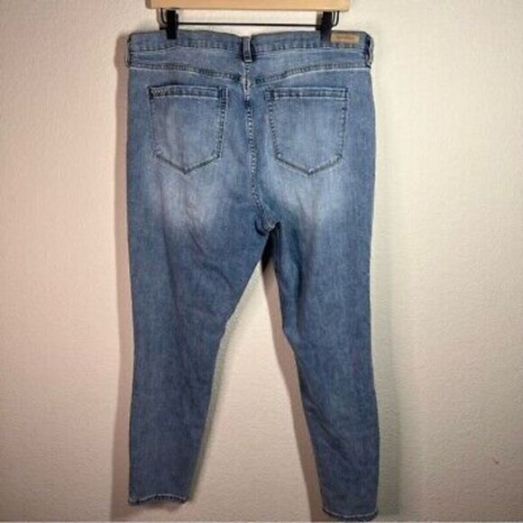 Blank NYC womens distressed high rise skinny denim jeans size 32 - Picture 2 of 7